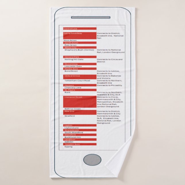 Travel to London (Toalla de baño)