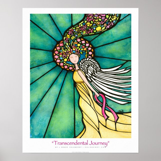 "Trayecto trascendental" Arte de Ekleberry de Cint (Frente)
