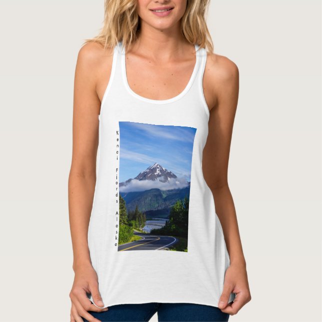 Trayectoria por Alaska Tank Top (Anverso)