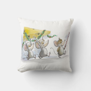 Trayendo a los Navidades Almohada De Queso