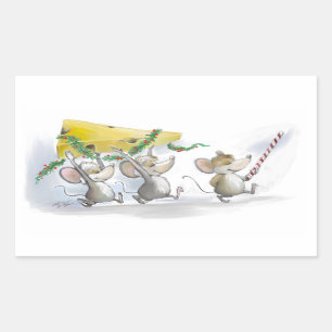 Trayendo a los Navidades Pegatinas de vacaciones d