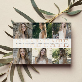 Trazo de centro de Relieve metalizado | Invitación