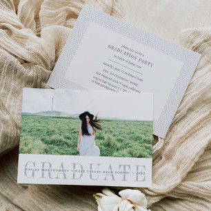 Trazo de Sheer   Invitación a la fiesta de graduac