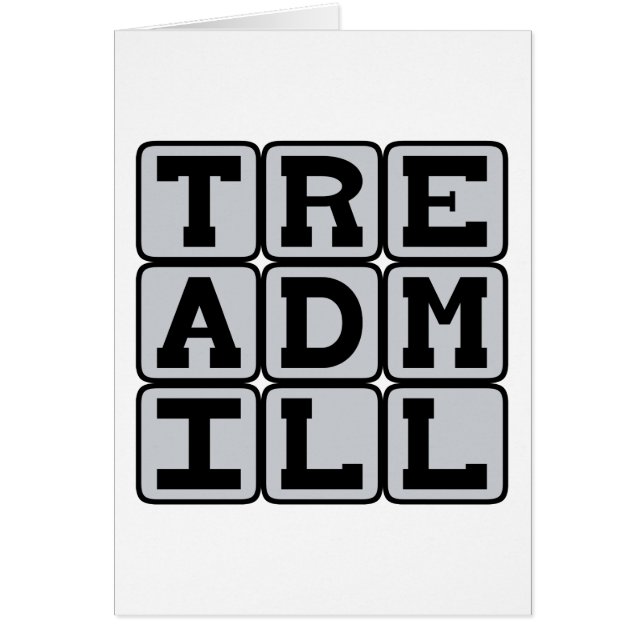 Treadmill, equipo de ejercicio (Frente)