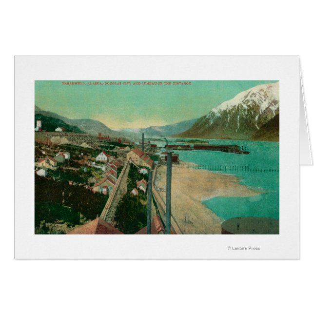Treadwell, AK y Douglas City y Juneau en (Anverso (Horizontal))