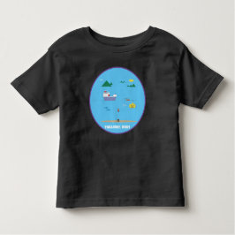 Treasure Hunt Design Camiseta para niños