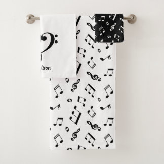 Treble Clef & Bass Clef Heart