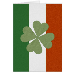 Trébol afortunado encantador irlandés