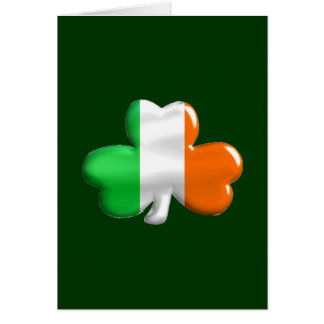 Trébol irlandés de la bandera