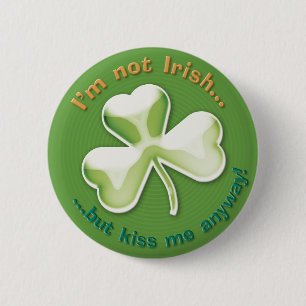 Trébol misterioso: No soy irlandés… - Botón