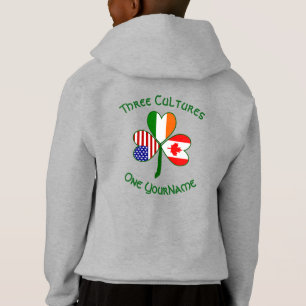 Trébol personalizado americano irlandés canadiense