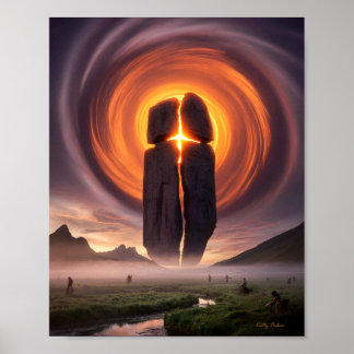 Trece Símbolos: Impresión de Posters solares cruza