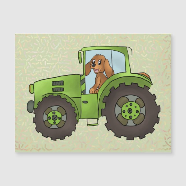 Trecker mit Hund (Anverso)