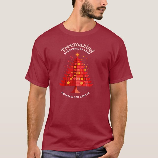 Treemazing Stockbridge camiseta roja (Anverso)