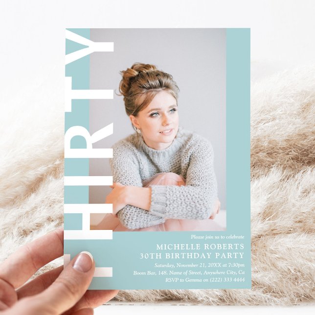 TREINTA Foto 30 Invitación a la fiesta de cumpleañ (Subido por el creador)