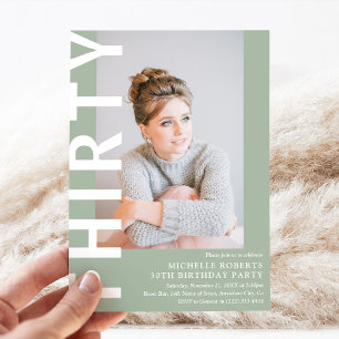 TREINTA Foto 30 Invitación a la fiesta de cumpleañ