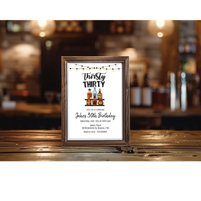 Treinta Invitación de Cumpleaños (Subido por el creador)