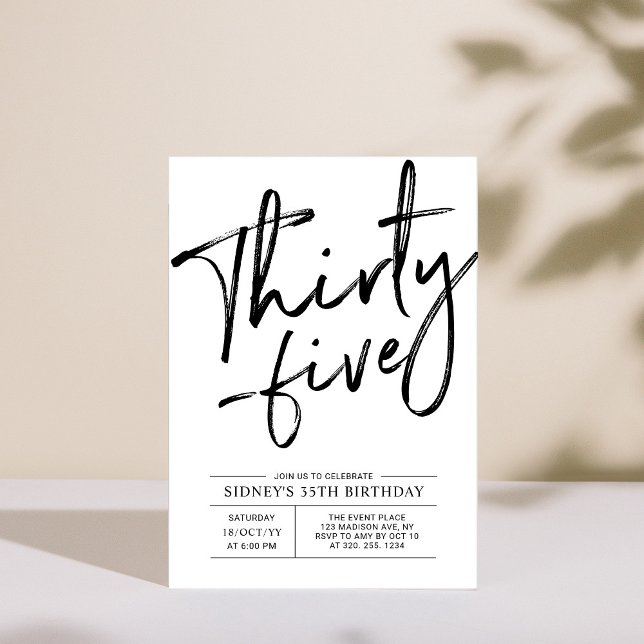 Treinta y cinco invitaciones modernas a la fiesta  (Subido por el creador)