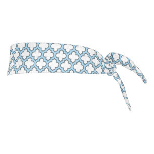 Trellis azul blanco y bebé, Entramado, Quatrefoil