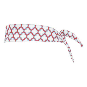 Trellis blanca y roja, Entramado, Quatrefoil