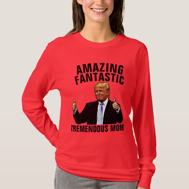 TREMENDA CAMISETA DE NAVIDADES DONALD TRUMP (Anverso)