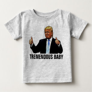 TREMENDO BEBÉ TRUMP T-SHIRTS JERSEY