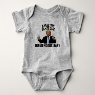 TREMENDO BEBÉ TRUMP T-SHIRTS JERSEY ONE PEICE