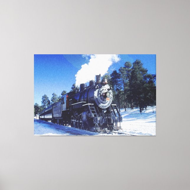 Tren 3 Lienzo envuelto (Anverso)