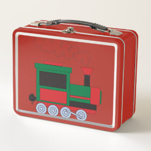 Tren caja de almuerzo Metalizado