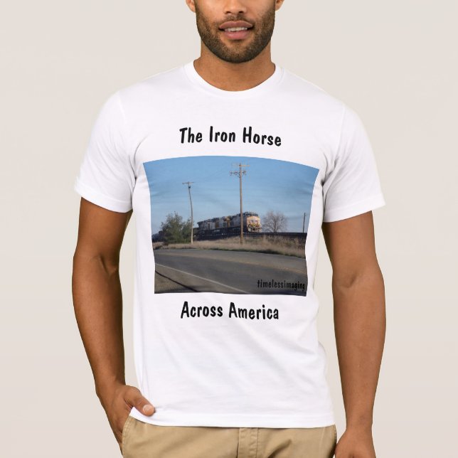 Tren construyó camiseta de Estados Unidos, ropa, r (Anverso)