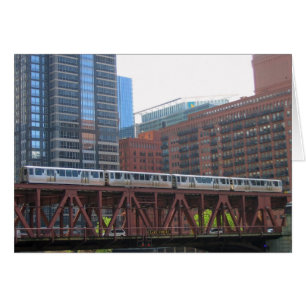 Tren de Chicago en Lake Street