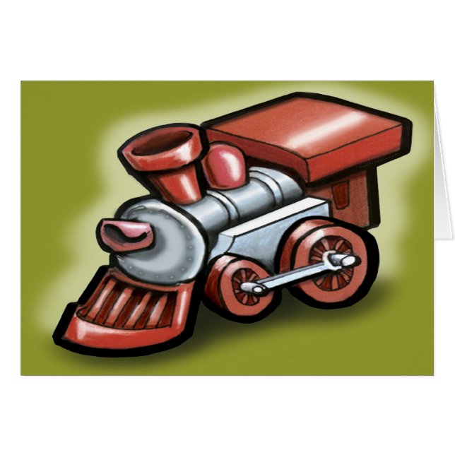 Tren de juguete (Anverso (Horizontal))