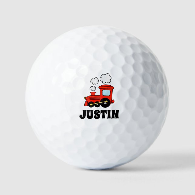 Tren de juguete lindo mini putt pelota de golf par (Anverso)