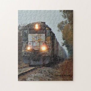 Tren de Kansas cerrado en Tracks PUZZLE