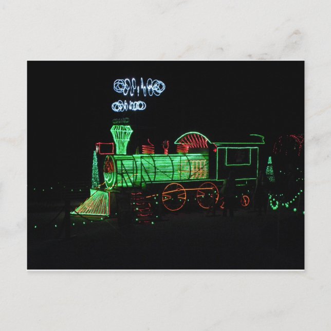 Tren de la luz de navidad (Anverso)