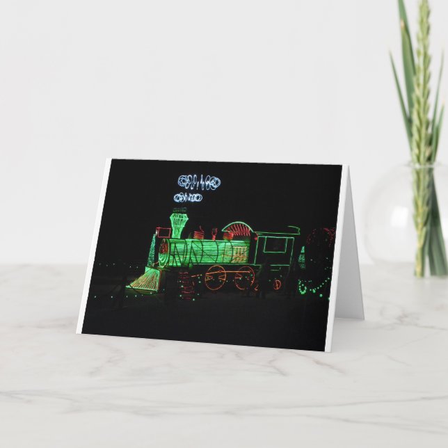 Tren de la luz de navidad (Anverso)