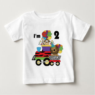 Tren de la selva 2ª camisetas de cumpleaños y rega