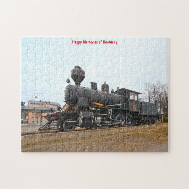 Tren de locomotora Kentucky. Rompecabezas (Horizontal)