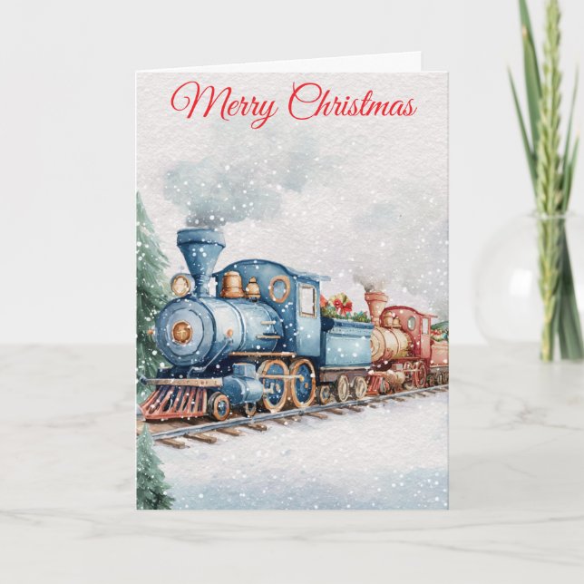 tren de Navidad (Anverso)