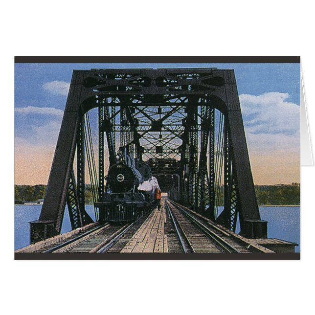 Tren de transporte de viajes en puente (Anverso (Horizontal))