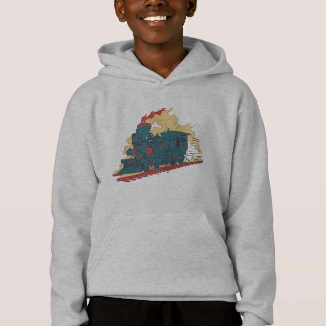 Tren de vapor retro - Amante del transporte de vin