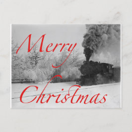 Tren en Navidad De Nevada Feliz