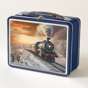 Tren en una Tarde de Invierno