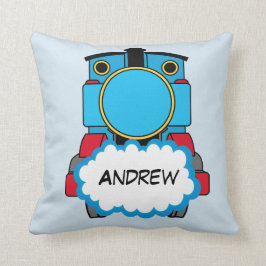 Tren feliz para almohada Boy Soft