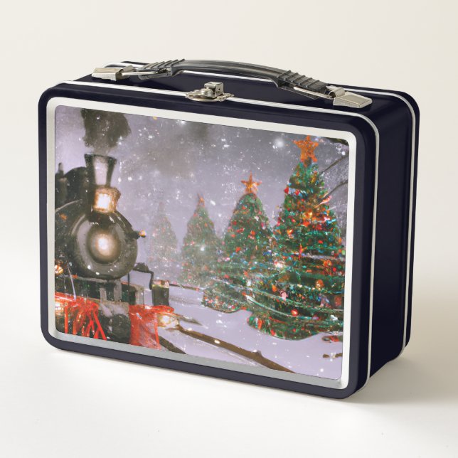 Tren forestal de árboles de Navidad (Anverso)
