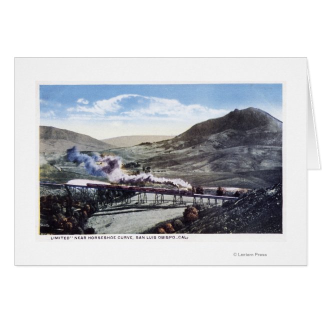 Tren limitado, curva herradura (Anverso (Horizontal))