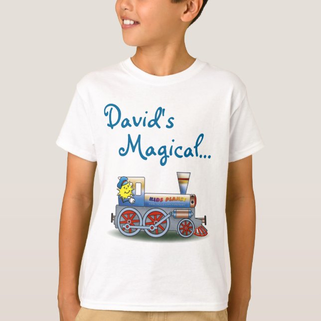 Tren mágico - camiseta (Anverso)