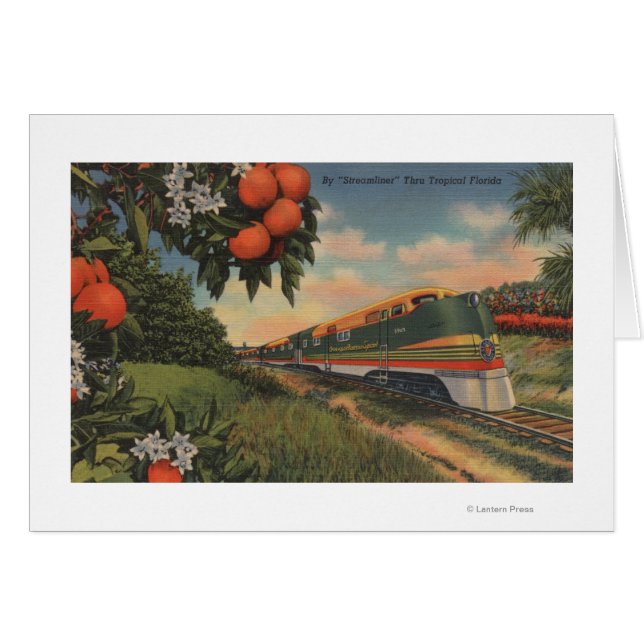 Tren-Naranja Especial de Flores (Anverso (Horizontal))
