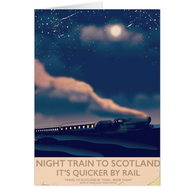 Tren nocturno a Escocia (Frente)