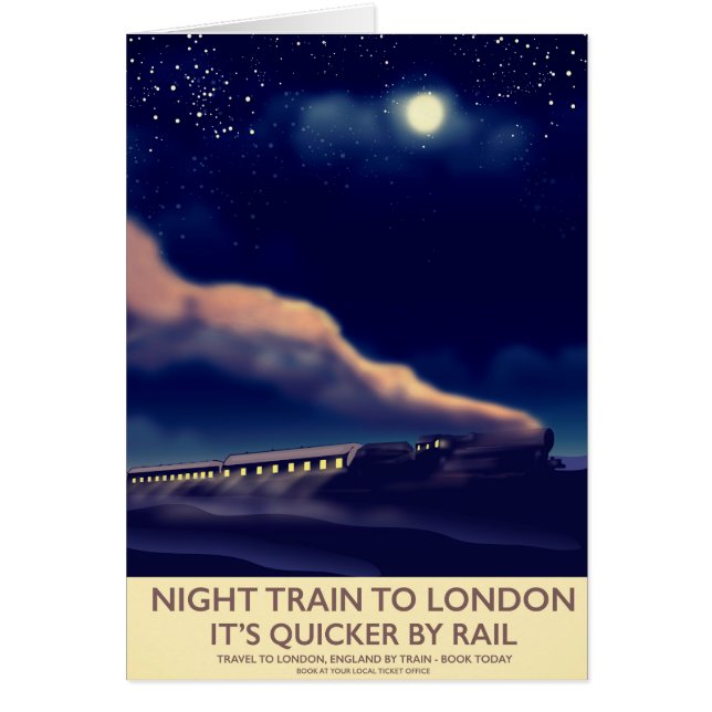 Tren Nocturno A Londres. (Frente)